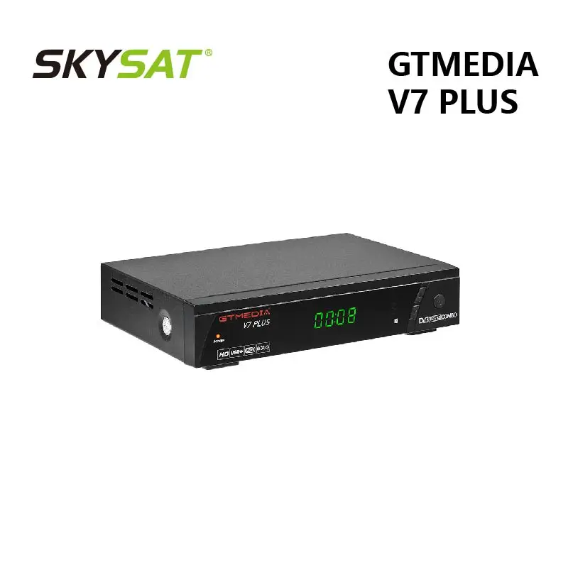 H.265 Combo Receiver GTMEIDA V7 PLUS DVB-S2 DVB-T2 support PowerVu Biss CCCams Newcamd WiFi 3G Youtube Youporn Freesat V7 Plus
H.265 Combo Receiver GTMEIDA V7 PLUS DVB-S2 DVB-T2 support PowerVu Biss CCCams Newcamd WiFi 3G Youtube Youporn Freesat V7 Plus