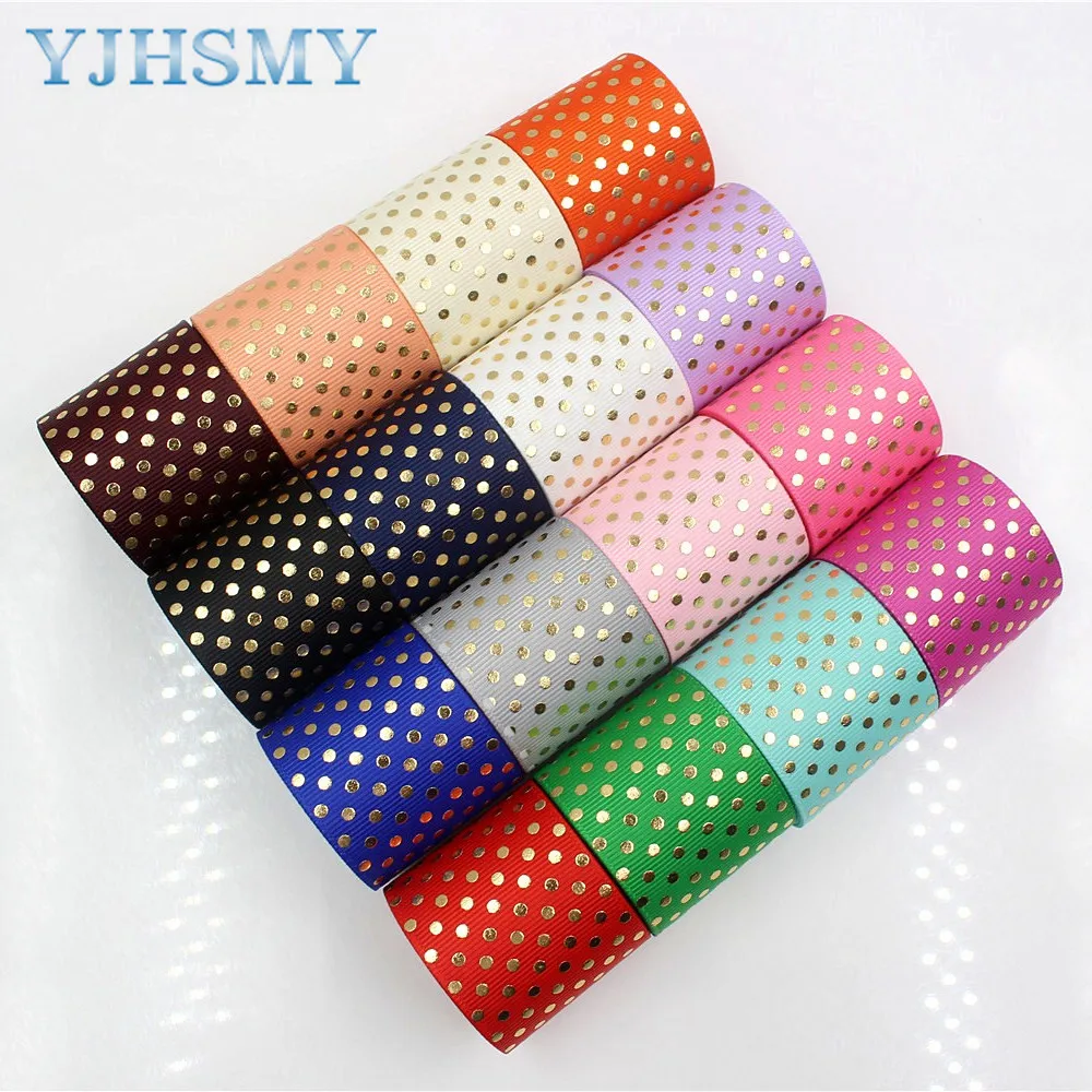 YJHSMY C-171005-156 38 mm 5 yards Pure gold foil Ribbons Thermal transfer Printed grosgrain Wedding Accessories DIY materials
YJHSMY C-171005-156 38 mm 5 yards Pure gold foil Ribbons Thermal transfer Printed grosgrain Wedding Accessories DIY materials
