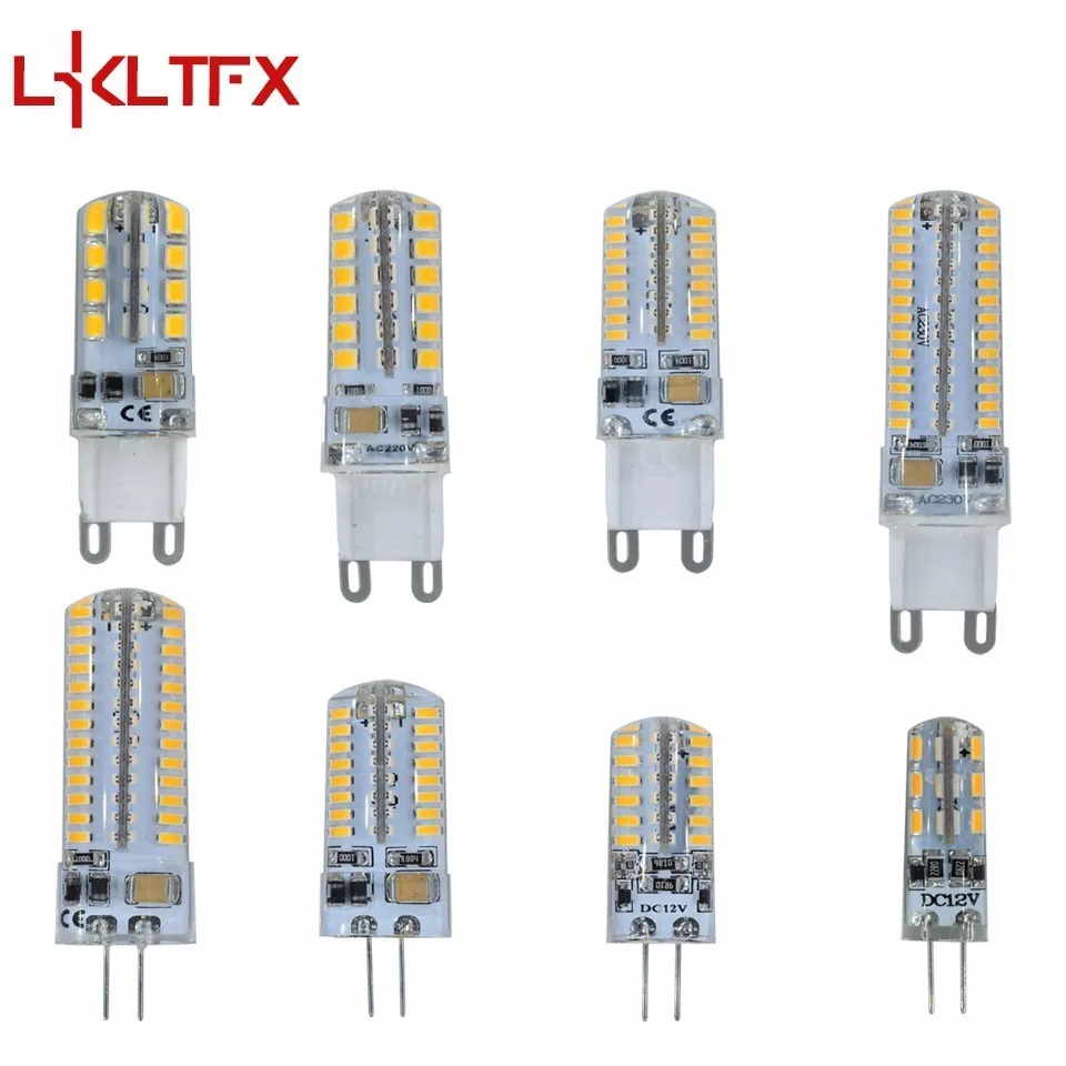LKLTFX 1pcs G4 G9 Led Light Bulbs AC 220V Corn Bulb degrees SMD3014 2835 Lamp Chandelier Replace Halogen led bulb light DC 12v
LKLTFX 1pcs G4 G9 Led Light Bulbs AC 220V Corn Bulb degrees SMD3014 2835 Lamp Chandelier Replace Halogen led bulb light DC 12v