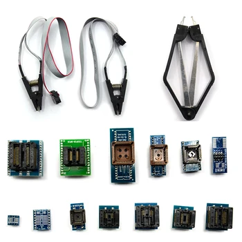 Original New 13 PCS Universal Adapter Socket+ IC Extractor for Programmer TL866A TL866CS Free ship
Original New 13 PCS Universal Adapter Socket+ IC Extractor for Programmer TL866A TL866CS Free ship