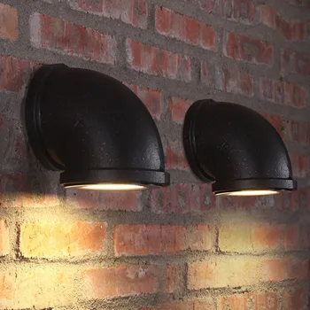 Loft Creative Unique Personality Retro Restraurant Bar American Country Industry Wall Sconces Iron Water Pipe Wall Lamp
Loft Creative Unique Personality Retro Restraurant Bar American Country Industry Wall Sconces Iron Water Pipe Wall Lamp