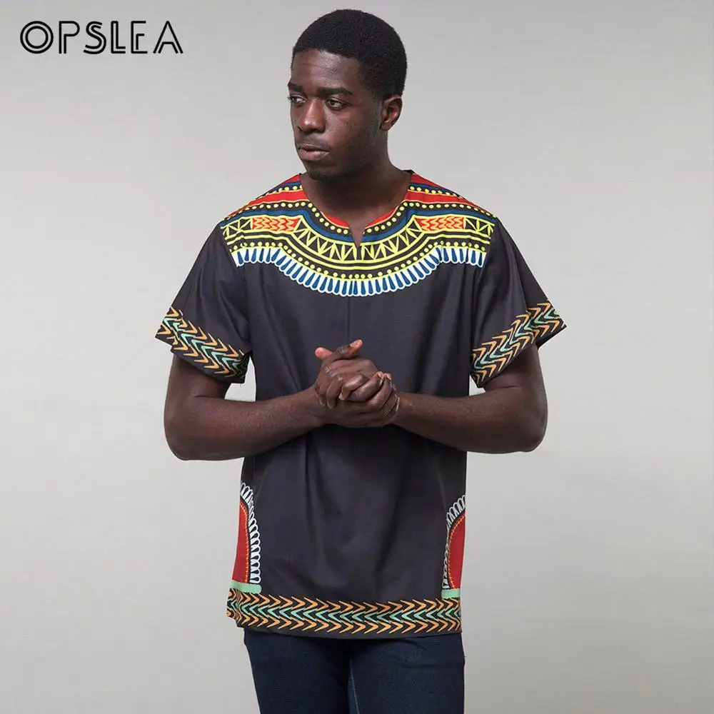 Opslea Dashiki African Men Black Round Neck Print T Shirt Tribal Classic Nation Clothes Summer New Casual Short Sleeve Clothing
Opslea Dashiki African Men Black Round Neck Print T Shirt Tribal Classic Nation Clothes Summer New Casual Short Sleeve Clothing