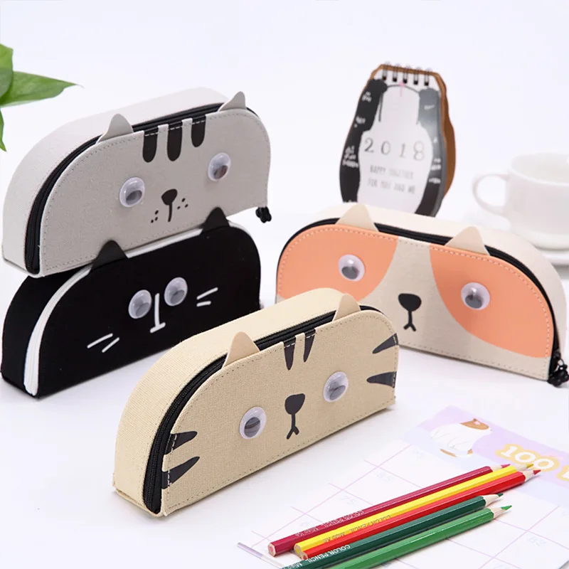 New Pencil Case Kawaii Cats Pencilcase Stationery School Supplies Pencils Storage Pencil Cases School Supply High-end Kids Gift
New Pencil Case Kawaii Cats Pencilcase Stationery School Supplies Pencils Storage Pencil Cases School Supply High-end Kids Gift
