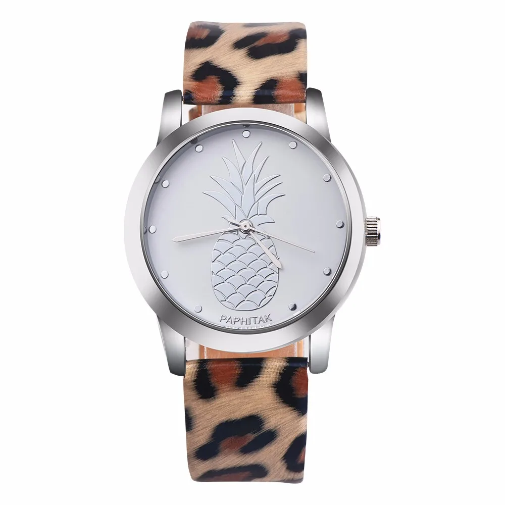 Women Watch Leopard Pineapple Print Leather Strap Quartz Wrist Watch Casual Sport Ladies Watches Clcok Relojes Mujer Kol Saati#W
Women Watch Leopard Pineapple Print Leather Strap Quartz Wrist Watch Casual Sport Ladies Watches Clcok Relojes Mujer Kol Saati#W