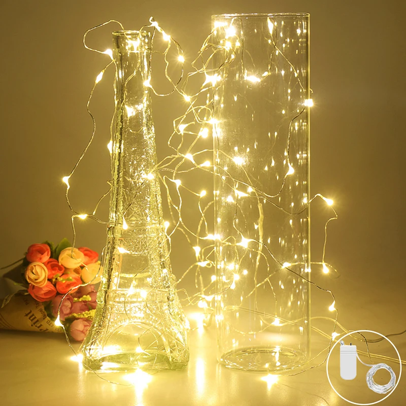 LED String Lights 2M 4M Garland Home Christmas Decorative LED Lights Battery Powered Holiday Lighting For Wedding Light String
LED String Lights 2M 4M Garland Home Christmas Decorative LED Lights Battery Powered Holiday Lighting For Wedding Light String