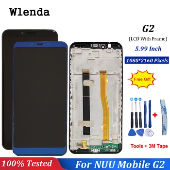 For NUU Mobile G2 LCD Display and Touch Screen With Frame Assembly Replacement With Tools For NUU Mobile G2
For NUU Mobile G2 LCD Display and Touch Screen With Frame Assembly Replacement With Tools For NUU Mobile G2