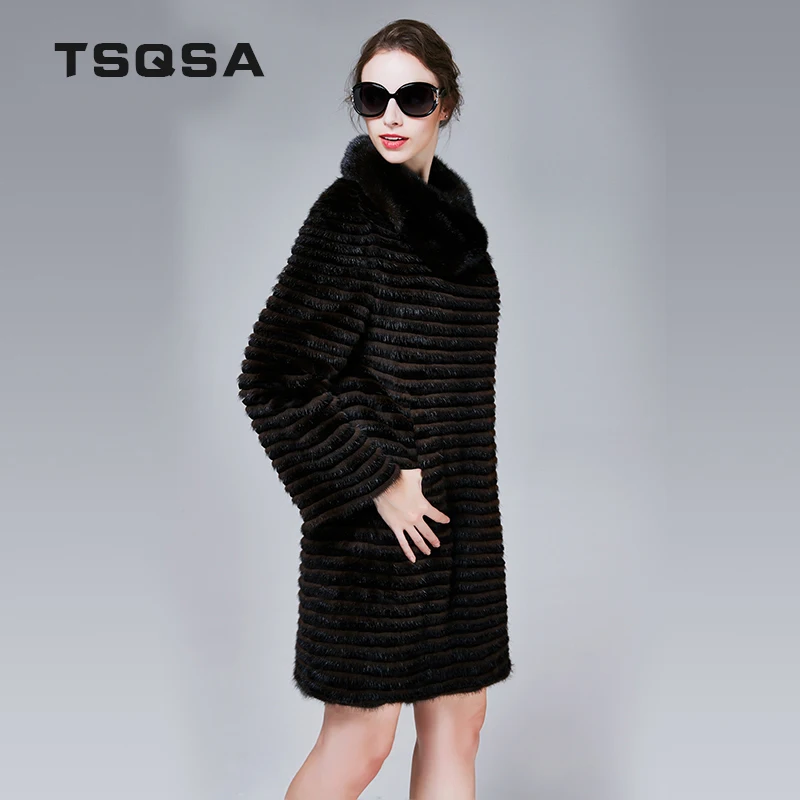 TSQSA Woman’s Natural Real Fur Coats Winter Warm Mink With Rabbit Fur Clothes Slim-Casual Mink Fur Jacket For Girls TAC1708
TSQSA Woman’s Natural Real Fur Coats Winter Warm Mink With Rabbit Fur Clothes Slim-Casual Mink Fur Jacket For Girls TAC1708