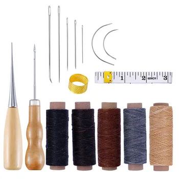 DHL 50set Leather Craft Hand Stitching Tools, 16Pcs Leather Repair kit Sewing Needles Hand Gift Home Handwork Accessories
DHL 50set Leather Craft Hand Stitching Tools, 16Pcs Leather Repair kit Sewing Needles Hand Gift Home Handwork Accessories