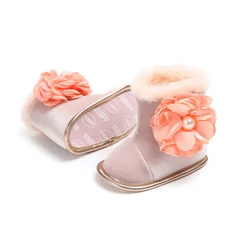 Winter Baby Boots Newborn Plus Velvet Sweet Flowers Non-Slip Warm Boots Baby Shoes
Winter Baby Boots Newborn Plus Velvet Sweet Flowers Non-Slip Warm Boots Baby Shoes