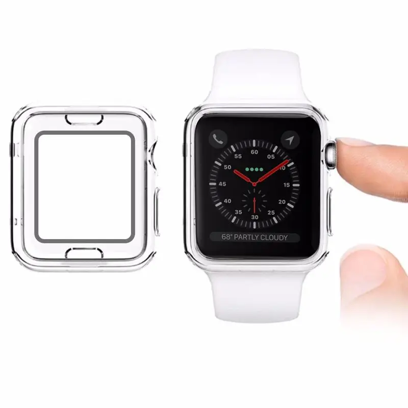 Suitable iWatch Case 38mm 42mm Soft TPU High Definition Clear Ultra-Thin Cover for iwatch s1 s2 s3 sports protective shell
Suitable iWatch Case 38mm 42mm Soft TPU High Definition Clear Ultra-Thin Cover for iwatch s1 s2 s3 sports protective shell