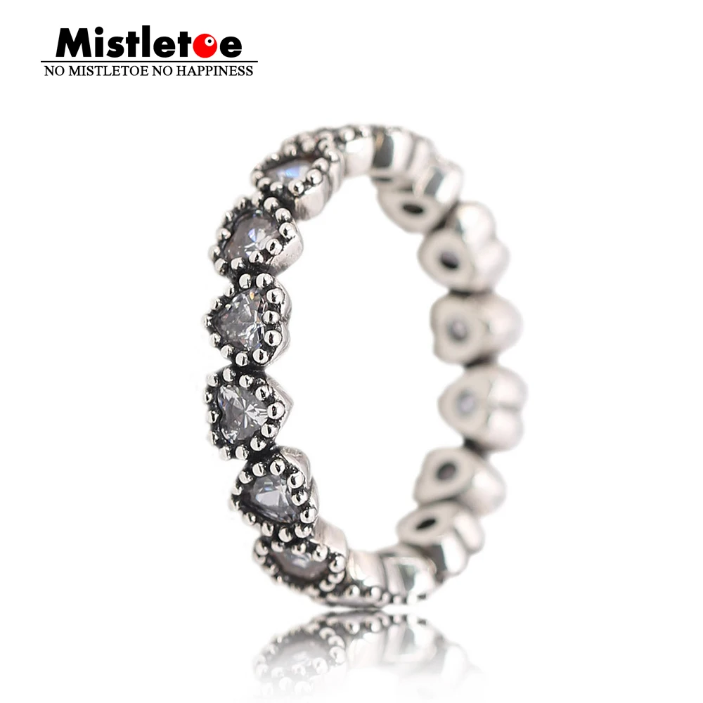 100% 925 Sterling Silver Hearts To Heart, Clear CZ Ring Compatible with European Jewelry
100% 925 Sterling Silver Hearts To Heart, Clear CZ Ring Compatible with European Jewelry