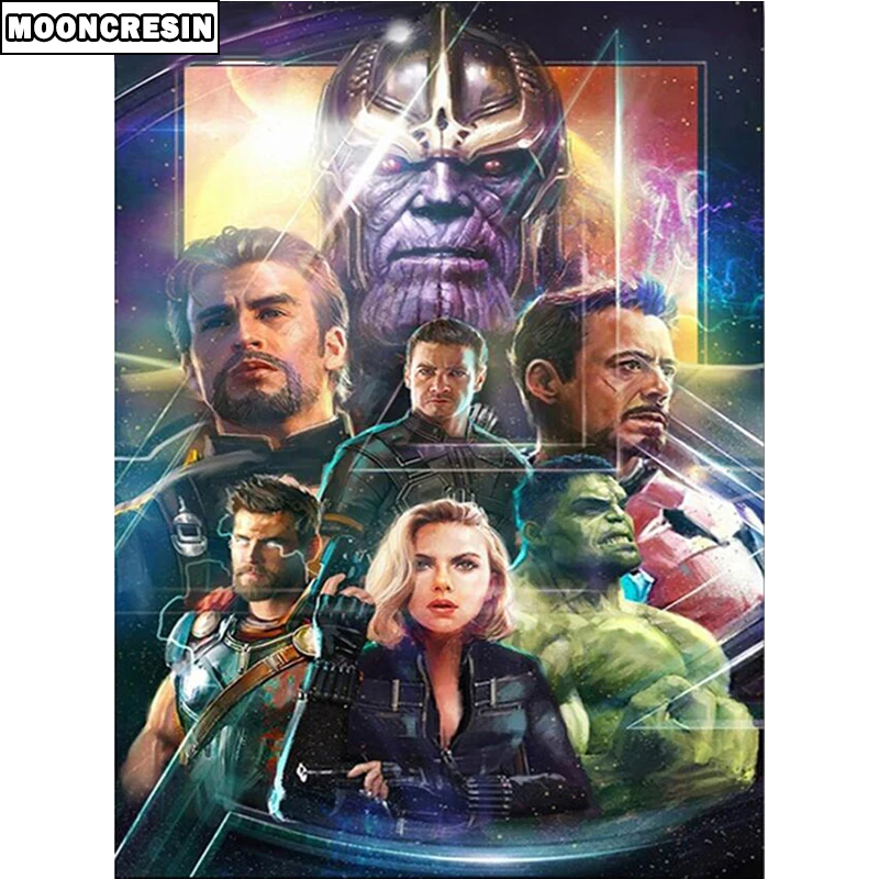 5D Diy Diamond Painting Full Square The Avengers Diamond Embroidery Mosaic Of Rhinestones Handmade Decoration Home Wall Stickers
5D Diy Diamond Painting Full Square The Avengers Diamond Embroidery Mosaic Of Rhinestones Handmade Decoration Home Wall Stickers