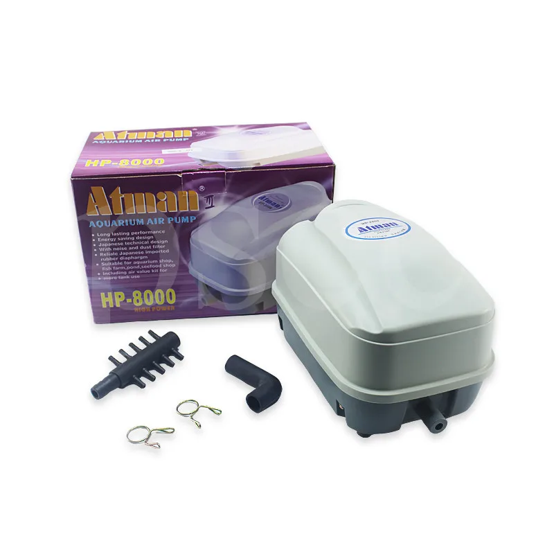 ATMAN HP4000 HP8000 HP12000 large flow pond fish tank oxygen pump.atman HP-4000 HP-8000 HP-12000 Ultra quiet pond oxygen pump
ATMAN HP4000 HP8000 HP12000 large flow pond fish tank oxygen pump.atman HP-4000 HP-8000 HP-12000 Ultra quiet pond oxygen pump