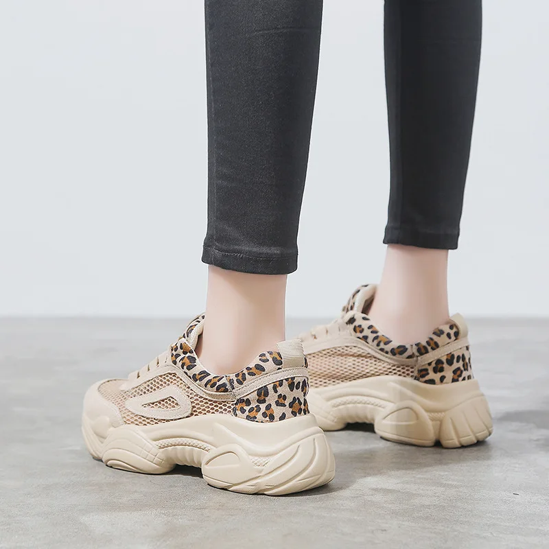 Lapolaka Fashion New Ins Hot Summer Mesh Leopard Sneakers Women Cool Flat Platform Shoes Women Summer High Shoes Woman
Lapolaka Fashion New Ins Hot Summer Mesh Leopard Sneakers Women Cool Flat Platform Shoes Women Summer High Shoes Woman