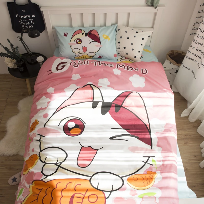 100% Cotton Textile cat Active Cartoon Four Piece Bedding Set Personality Free Shopping
100% Cotton Textile cat Active Cartoon Four Piece Bedding Set Personality Free Shopping