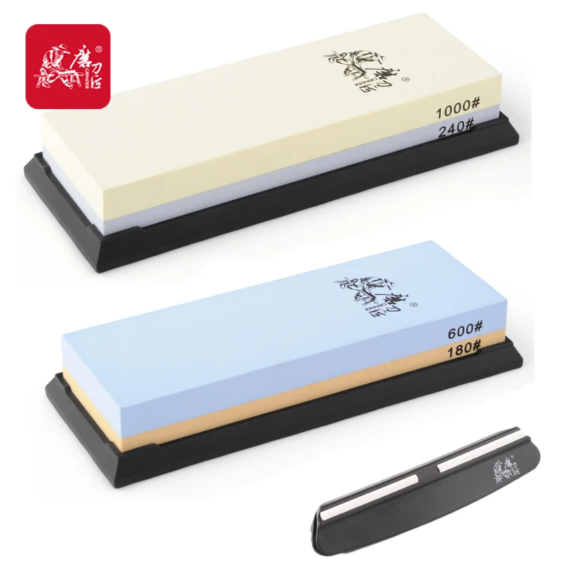 TAIDEA Knife Sharpener 2pcs 180#/600# and 1000#/240# whetstone Corundum Stones double-side Whetstone Kitchen sharpening tool
TAIDEA Knife Sharpener 2pcs 180#/600# and 1000#/240# whetstone Corundum Stones double-side Whetstone Kitchen sharpening tool