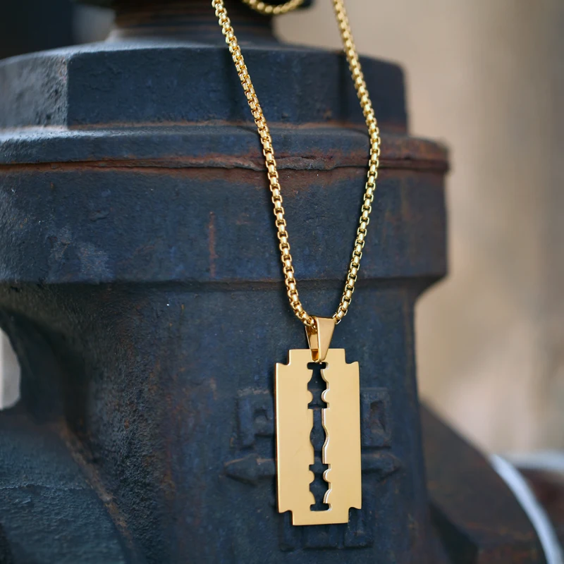 Mcllroy Fashion Gold Necklace Stainless Steel Chain Geometric Pendants & Necklaces For Men Women Punk Choker Jewelry Gifts 2019
Mcllroy Fashion Gold Necklace Stainless Steel Chain Geometric Pendants & Necklaces For Men Women Punk Choker Jewelry Gifts 2019