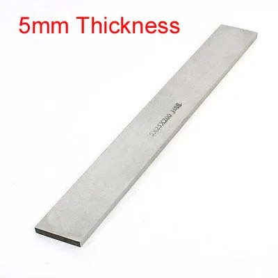 1pc Turning Milling Lathe 5mm Thickness x 5/6/8/10/12/14/16/18/20/25/30/35/40/45/50mm x200mm Length Grinder HSS Blank Tool Bit
1pc Turning Milling Lathe 5mm Thickness x 5/6/8/10/12/14/16/18/20/25/30/35/40/45/50mm x200mm Length Grinder HSS Blank Tool Bit