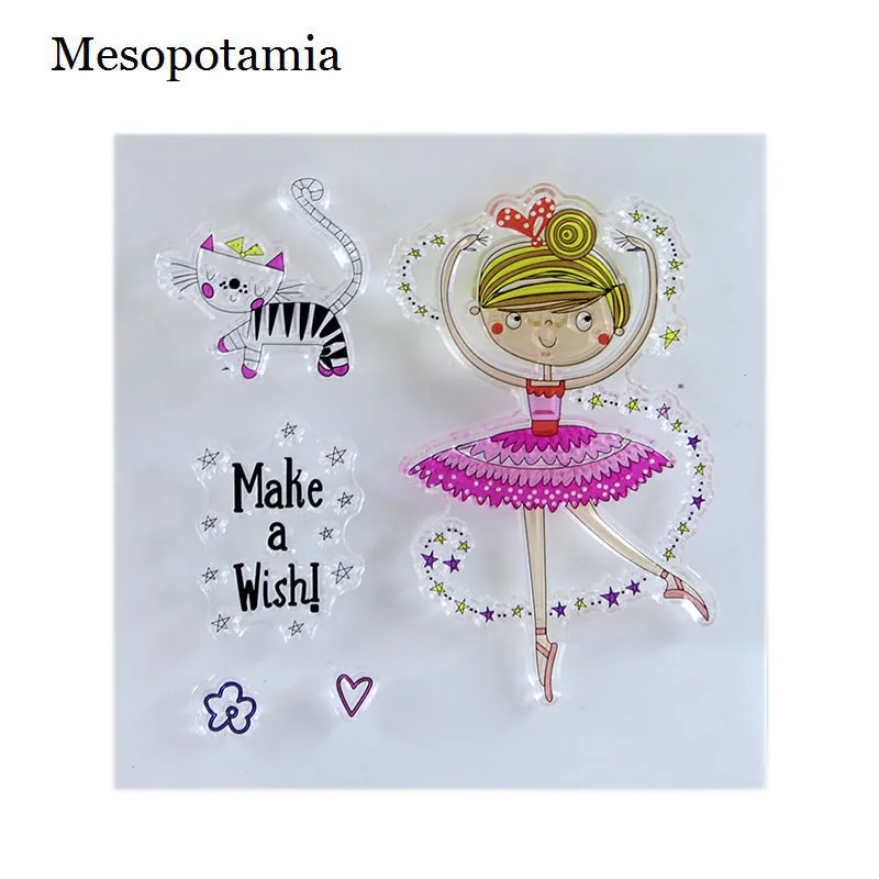 DIY Scrapbooking Stamp Seal Ballet Dance Girl Transparent Clear Stamp Silicone Seals Card Making Decorative Art Crafts Sewing
DIY Scrapbooking Stamp Seal Ballet Dance Girl Transparent Clear Stamp Silicone Seals Card Making Decorative Art Crafts Sewing