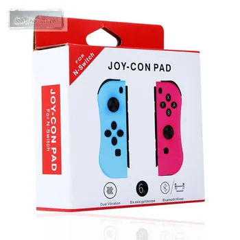 Wireless Controller for Nintend Switch Including Joy-Cons vibration and sensor functions can be used through wired and Bluetoot
Wireless Controller for Nintend Switch Including Joy-Cons vibration and sensor functions can be used through wired and Bluetoot