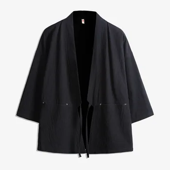 Casual mens Cotton&Linen thin Retro Kimono Jacket Chinese style Robe men Solid color loose Cardigan Windbreaker plus size 5XL
Casual mens Cotton&Linen thin Retro Kimono Jacket Chinese style Robe men Solid color loose Cardigan Windbreaker plus size 5XL