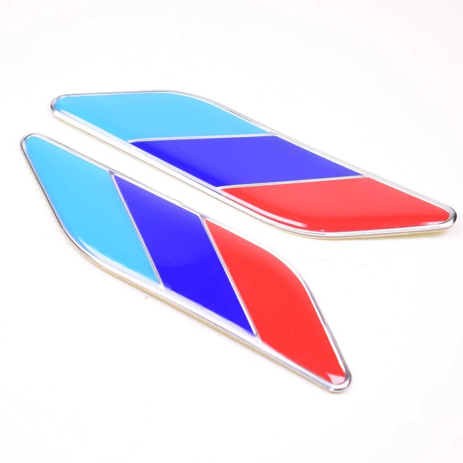 2pcs/set M three color Aluminum Decal Sport Fender Emblem Auto Car Sticker Badge Fit For Bmw VW Audi etc
2pcs/set M three color Aluminum Decal Sport Fender Emblem Auto Car Sticker Badge Fit For Bmw VW Audi etc