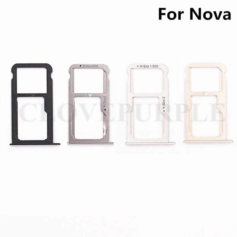 Nano SIM/ Micro SIM Card Tray Holder Micro SD Card Slot Holder Adapter for Huawei Nova
Nano SIM/ Micro SIM Card Tray Holder Micro SD Card Slot Holder Adapter for Huawei Nova