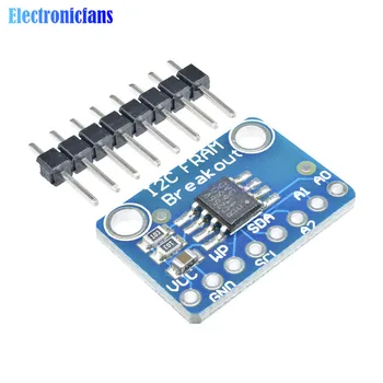 MB85RC256V Memory IC 32KB Development Tools I2C Non-Volatile 2.7-5.5V VCC/Logic FRAM Breakout Board Module MB85RC256V Board
MB85RC256V Memory IC 32KB Development Tools I2C Non-Volatile 2.7-5.5V VCC/Logic FRAM Breakout Board Module MB85RC256V Board