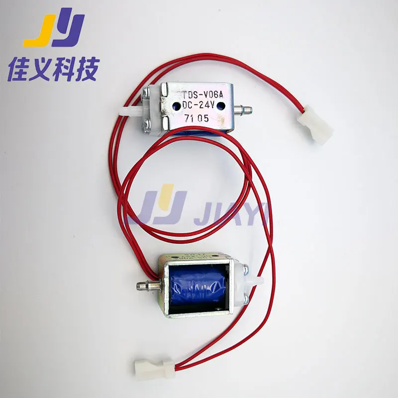 Original 24V DC TDS-V06A Solenoid Valve Two-Way Mutoh Solenoid Valve for Mutoh VJ-1604/1624/1638/1614 Series Inkjet Printer
Original 24V DC TDS-V06A Solenoid Valve Two-Way Mutoh Solenoid Valve for Mutoh VJ-1604/1624/1638/1614 Series Inkjet Printer