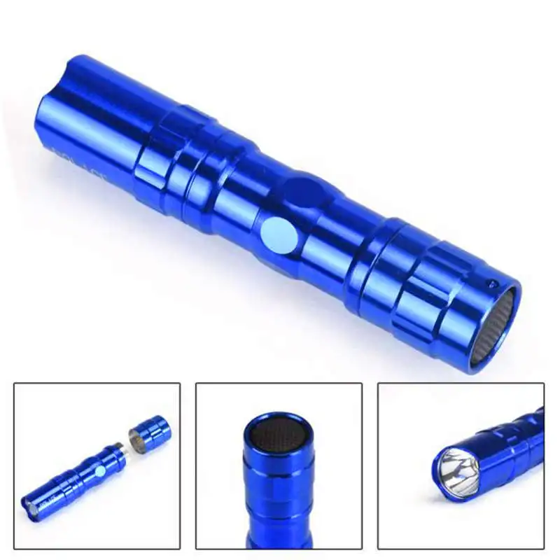 

3W LED New Hot Mini Handy Flashlight Torch Light Lamp For Sporting Camping powerful led flashlight laser pointer #$S14