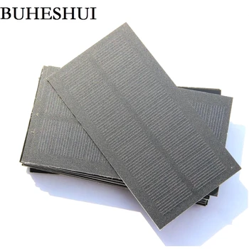 BUHESHUI Mini Solar Cell 0.8W 5.5V Solar Panel For 3.7V Battery Charger Laminaton Monocrystalline 118*63*2MM 10pcs Free Shipping
BUHESHUI Mini Solar Cell 0.8W 5.5V Solar Panel For 3.7V Battery Charger Laminaton Monocrystalline 118*63*2MM 10pcs Free Shipping