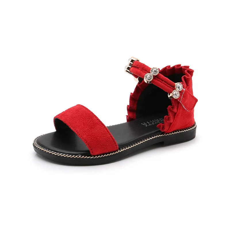 Summer Fashion Rhinestone Gladiator Sandals For Girls Shoes Flat Heels Kids Sandals Lace Children Beach Shoe 4 5 6 7 8 9 10 11
Summer Fashion Rhinestone Gladiator Sandals For Girls Shoes Flat Heels Kids Sandals Lace Children Beach Shoe 4 5 6 7 8 9 10 11