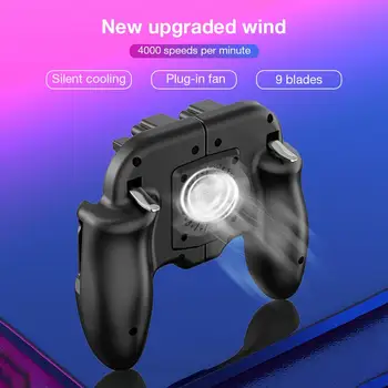 For PUBG Mobile Gamepad Cell Phone Mobile Control Joystick Gamer Android Game Pad L1R1 Controller For IPhone Cooler Cooling Fan
For PUBG Mobile Gamepad Cell Phone Mobile Control Joystick Gamer Android Game Pad L1R1 Controller For IPhone Cooler Cooling Fan