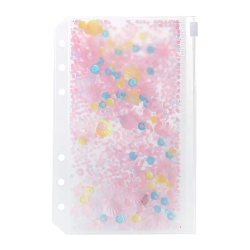 Pink Sequins Storage Zipper Bag Case A5 A6 Divider Planner Accessories Shake Card For Spiral Notebook School Supplies
Pink Sequins Storage Zipper Bag Case A5 A6 Divider Planner Accessories Shake Card For Spiral Notebook School Supplies