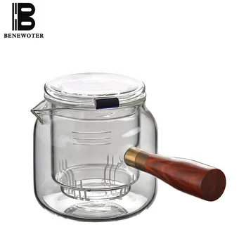 (Can Be Burned) 400ml Heat Resistant Glass Teapot Side Handle Kettle Electric Ceramic Heaters Boiling Flower Teapot Home Tea Set
(Can Be Burned) 400ml Heat Resistant Glass Teapot Side Handle Kettle Electric Ceramic Heaters Boiling Flower Teapot Home Tea Set
