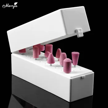 Monja 30 Holes Nail Art Drill Grinding Head Holder Display Stand Nail Drill Bit Storage Box Container Manicure Tools 
Monja 30 Holes Nail Art Drill Grinding Head Holder Display Stand Nail Drill Bit Storage Box Container Manicure Tools