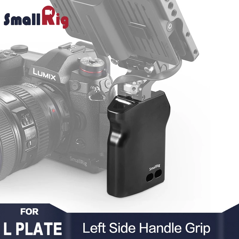 SmallRig DSLR Camera Handle Left Side Grip for L-bracket SmallRig A7M3 L Plate / GH5 L Bracket / Z6 / Z7 Camera L Plate 2218
SmallRig DSLR Camera Handle Left Side Grip for L-bracket SmallRig A7M3 L Plate / GH5 L Bracket / Z6 / Z7 Camera L Plate 2218