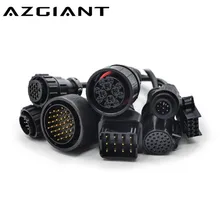 AZGIANT Автомобильный сканер полный набор 8 грузовых кабелей OBD2