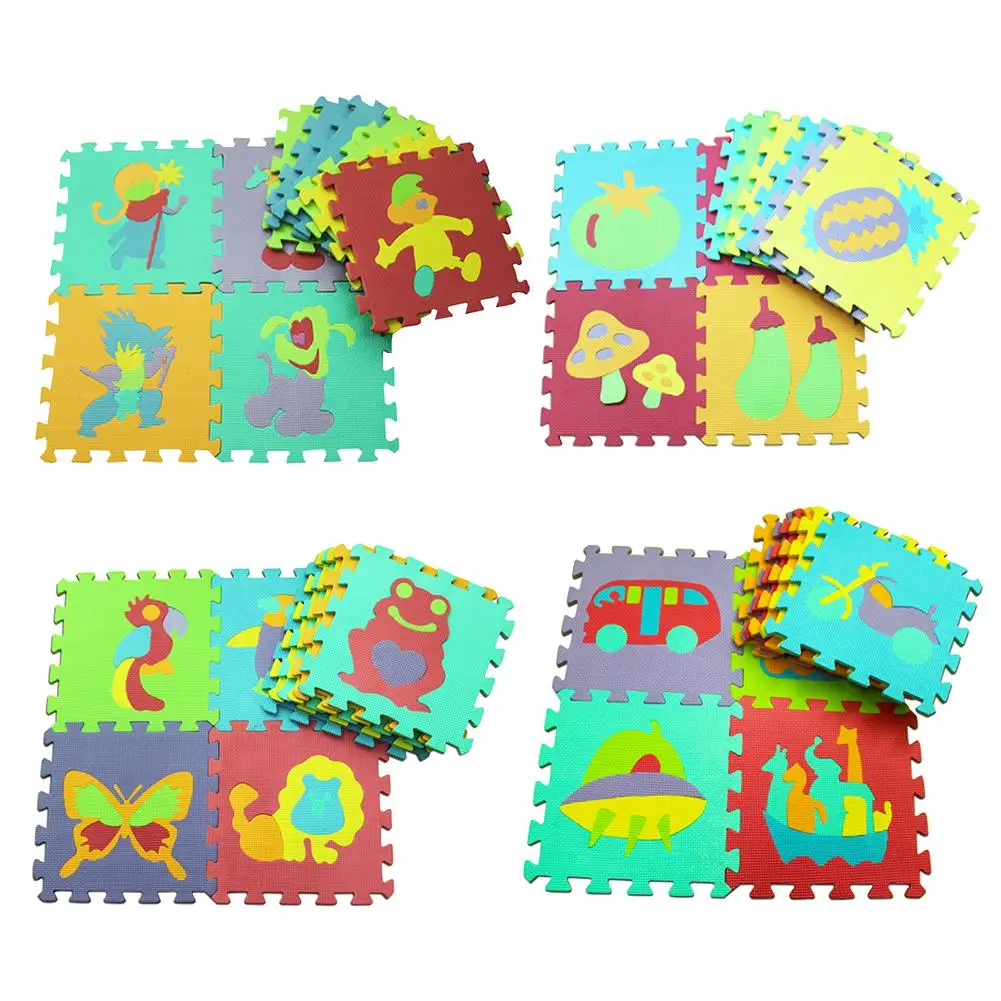 10 PCS /pack 30x30cm New Anti-crash EVA Animal Puzzle Climb Mat Educational Foam Mat Split Joint Fruit Vegetables Crawling Mat
10 PCS /pack 30x30cm New Anti-crash EVA Animal Puzzle Climb Mat Educational Foam Mat Split Joint Fruit Vegetables Crawling Mat
