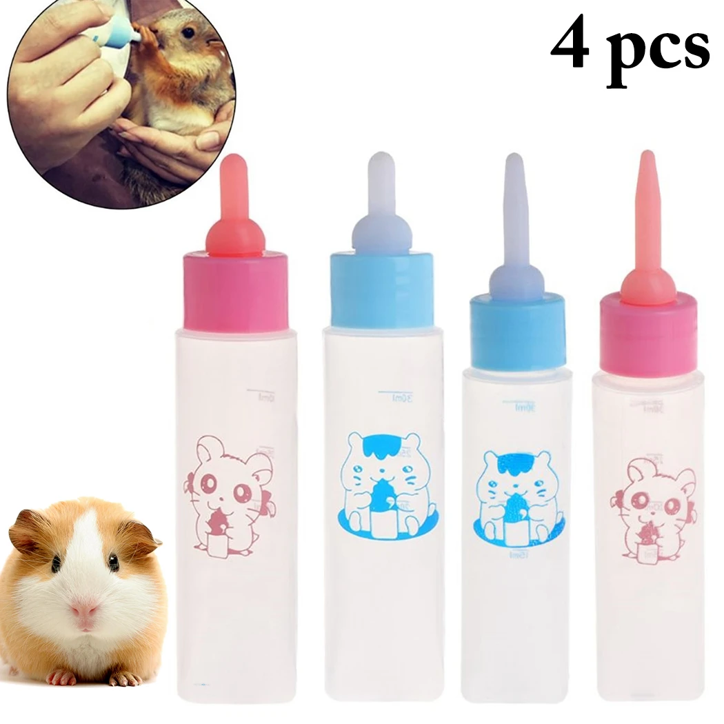 4PCS Pet Feeding Bottle Nursing Bottle Hamster Rabbit Drinking Fountain Multipurpose Feeding Bottle Pet Nurser For Small Pet
4PCS Pet Feeding Bottle Nursing Bottle Hamster Rabbit Drinking Fountain Multipurpose Feeding Bottle Pet Nurser For Small Pet