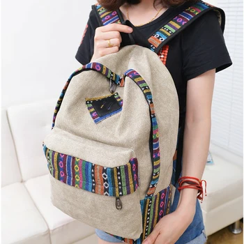 stacy bag hot sale women ethnic stripes printing canvas backpack travel backpack student school bag
stacy bag hot sale women ethnic stripes printing canvas backpack travel backpack student school bag