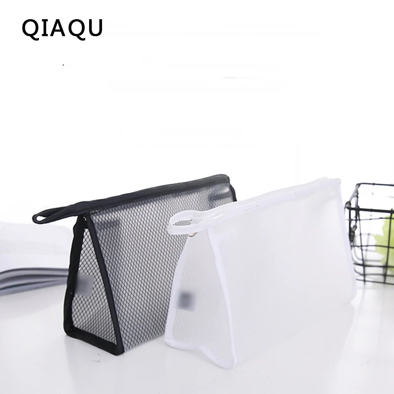 QIAQU Travel PVC Cosmetic Bags Women Transparent Clear Zipper Makeup Bags Organizer Bath Wash Make Up Tote Handbags Case
QIAQU Travel PVC Cosmetic Bags Women Transparent Clear Zipper Makeup Bags Organizer Bath Wash Make Up Tote Handbags Case
