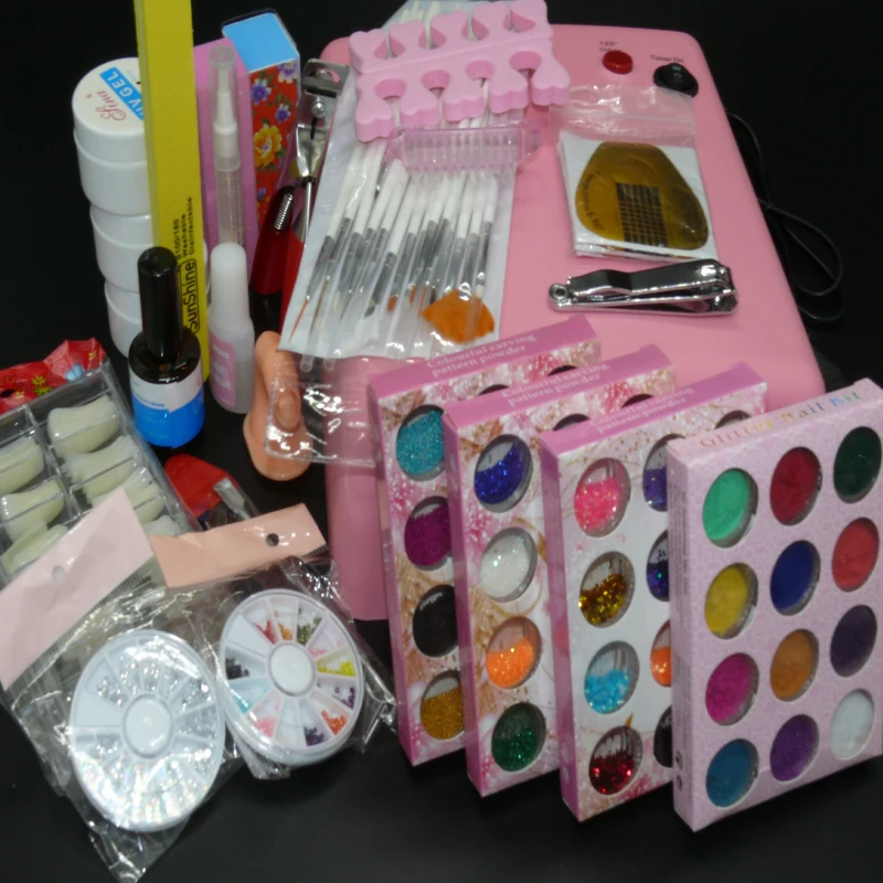 2018 New Fashion 36W UV lamp Manicure Set 12Pcs UV Gel Acrylic Powder Nail Art Sets Tools Acrylic Nail Salon Kits
2018 New Fashion 36W UV lamp Manicure Set 12Pcs UV Gel Acrylic Powder Nail Art Sets Tools Acrylic Nail Salon Kits