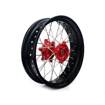 BIKINGBOY 4.25*17" Supermoto MX Rear Wheel Rim Hub 36 Spokes For Honda XR650L 1997 1998 1999 2000 2001 2002 2003 2004-2017
BIKINGBOY 4.25*17" Supermoto MX Rear Wheel Rim Hub 36 Spokes For Honda XR650L 1997 1998 1999 2000 2001 2002 2003 2004-2017