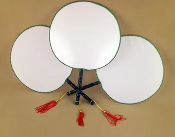 (100 pieces/lot) New blank round fans Chinese imitation silk fans Fancy event and party supplies
(100 pieces/lot) New blank round fans Chinese imitation silk fans Fancy event and party supplies