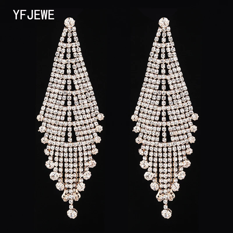 YFJEWE 2019 Fashion Woman Chain Tassel Long Earrings Hanging Drop Earring For Women Bohemia Bride Party Jewelry # E622
YFJEWE 2019 Fashion Woman Chain Tassel Long Earrings Hanging Drop Earring For Women Bohemia Bride Party Jewelry # E622