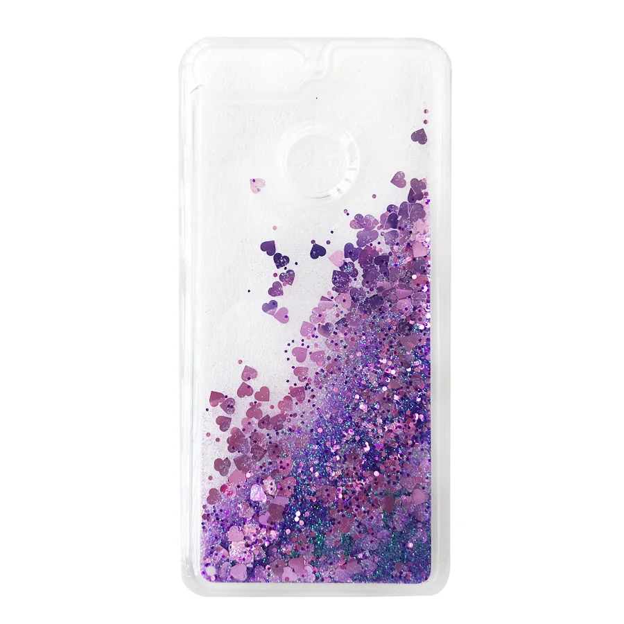 Fundas on for Huawei Honor 7A Pro case sFor Huawei Honor7A 7 A 7Apro Y6 2018 prime cover Glitter Liquid Silicone Soft Phone case