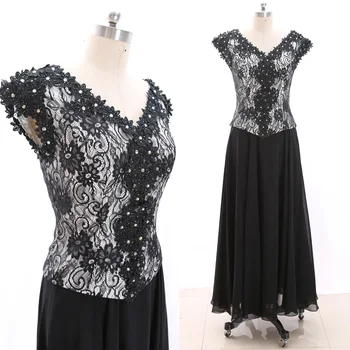 MACloth Black A-Line V Neck Floor-Length Long Embroidery Chiffon Prom Dresses Dress L 265828 Clearance
MACloth Black A-Line V Neck Floor-Length Long Embroidery Chiffon Prom Dresses Dress L 265828 Clearance