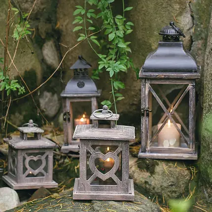 American retro old romantic wood candlestick wind lamp aromatherapy home decoration table decoration
American retro old romantic wood candlestick wind lamp aromatherapy home decoration table decoration