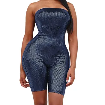 Spring summer Fashion Womens sexy Backless Bodycon Zipper Wrapped Chest Playsuit sexy and jumpsuit elegant for women c0418
Spring summer Fashion Womens sexy Backless Bodycon Zipper Wrapped Chest Playsuit sexy and jumpsuit elegant for women c0418